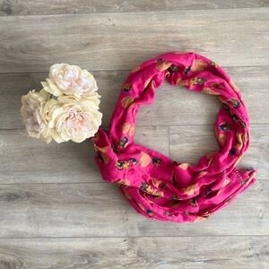 AEO AMERICAN EAGLE OUTFITTERS PINK‎ BOHO SCARF | OS